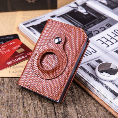 GD Chosen CO Men's Anti-theft Swipe Card Holder With Tracker Hole