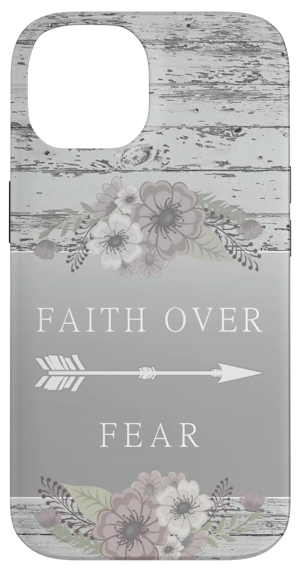 iPhone 14 Faith Over Fear Phone Case