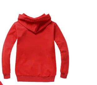 Autumn Winter Faith Letter Print Hooded Sweatshirt