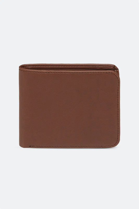 Case Look Men's Brown Folding Wallet Harper 01